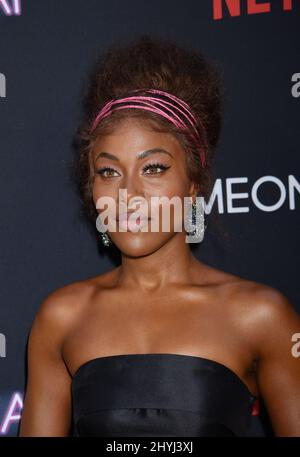 DeWanda Wise assistant à la personne de Netflix obtenir une projection spéciale qui a eu lieu au ArcLight Cinemas Hollywood, Los Angeles le mercredi 17 avril 2019 Banque D'Images