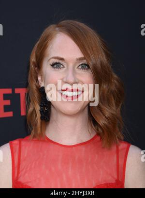 Jessie Henderson assistant à la personne de Netflix se fait une projection spéciale au ArcLight Cinemas Hollywood, Los Angeles, le mercredi 17 avril 2019 Banque D'Images