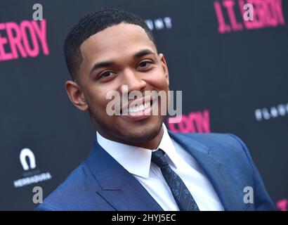 Kelvin Harrison arrivant à la J.T. La première de Leroy à Los Angeles a eu lieu au cinéma ArcLight le 24 avril 2019 à Hollywood, en Californie. Banque D'Images