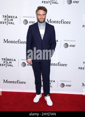 Seth Rogan participe à la première du Tribeca film Festival 'The Boyss' 2019 qui s'est tenue au SVA Theatre le 29 avril 2019 à New York City, NY Banque D'Images