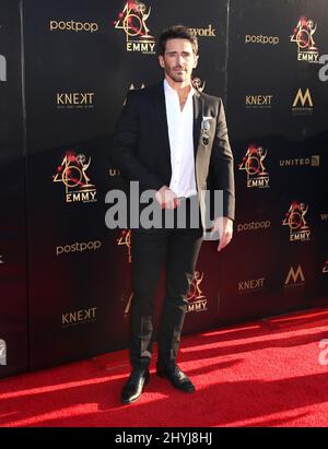 Brandon Beemer participe aux Prix annuels d'Emmy des arts créatifs de la journée 46th qui se tiennent au Centre civique de Pasadena Banque D'Images