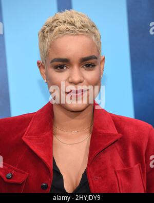 Elizabeth Ludlow arrivant à la première hollywoodienne « Godzilla: Roi des Monstres » Banque D'Images