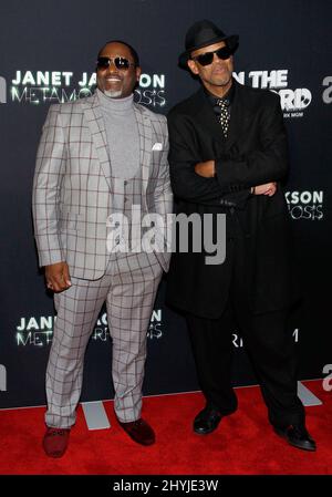 Johnny Gill, Jimmy Jam assistez aux débuts de la résidence de Janet Jackson à Las Vegas avec Metamorphose After-party au Record Speakeasy and Club Inside Park Banque D'Images