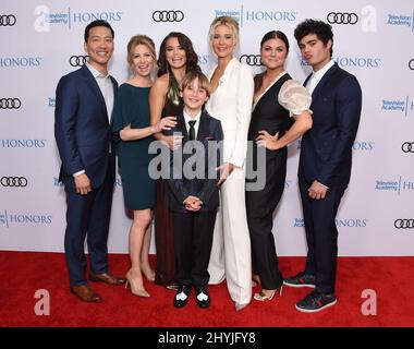 Eddie Shin, Jolie Jenkins Paris Berelc, Isabel May, Tiffani Thie assistant à la télévision Academy Honors à l'hôtel Wilshire le 30 mai 2019 à Los Angeles, CA Banque D'Images