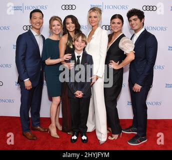 Eddie Shin, Jolie Jenkins Paris Berelc, Isabel May, Tiffani Thie assistant à la télévision Academy Honors à l'hôtel Wilshire le 30 mai 2019 à Los Angeles, CA Banque D'Images