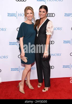 Jolie Jenkins et Tiffani Thiessen assistent à la Television Academy Honors à l'hôtel Wilshire le 30 mai 2019 à Los Angeles, CA Banque D'Images
