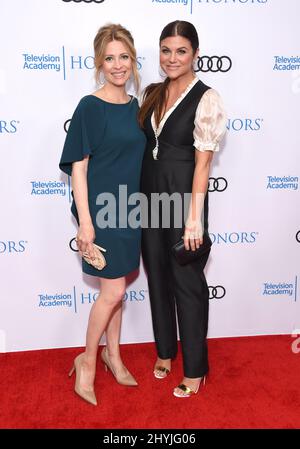 Jolie Jenkins et Tiffani Thiessen assistent à la Television Academy Honors à l'hôtel Wilshire le 30 mai 2019 à Los Angeles, CA Banque D'Images