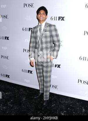 Angel Bismark Curiel assiste à la première saison 2 de 'pose' qui s'est tenue à l'hôtel Plaza le 5 juin 2019 à New York, Etats-Unis. Banque D'Images