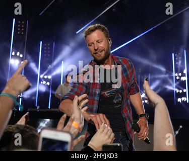 Dierks Bentley pendant le CMA Music Festival 2019 Banque D'Images