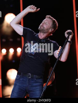 Dierks Bentley pendant le CMA Music Festival 2019 Banque D'Images