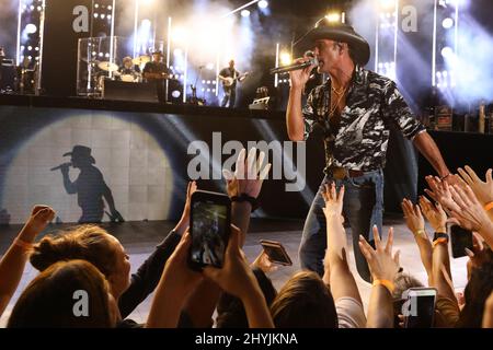 Tim McGraw pendant le CMA Music Festival 2019 Banque D'Images