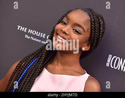 Marsai Martin arrive à l'événement FYC « les talents au-dessous de la ligne » organisé par LA Confidentiel à l'HÔTEL LINE le 09 juin 2019 à Los Angeles, en Californie Banque D'Images