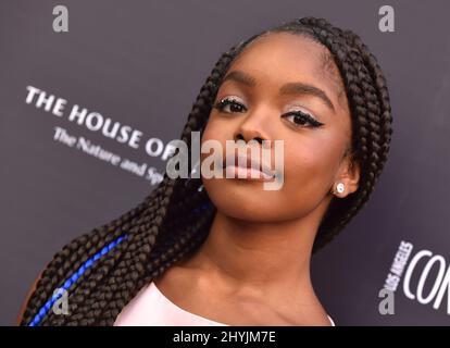 Marsai Martin arrive à l'événement FYC « les talents au-dessous de la ligne » organisé par LA Confidentiel à l'HÔTEL LINE le 09 juin 2019 à Los Angeles, en Californie Banque D'Images