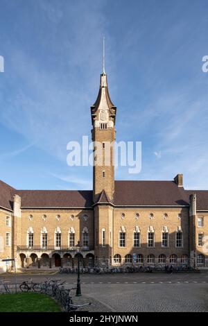 Maastricht, Oud Gouvernement, Altes Gouvernement, heute Universität, Rechtsfakultät, Faculté de droit (Rechtsgeleerdheid), 1935 von G. C. Bremer erbaut Banque D'Images