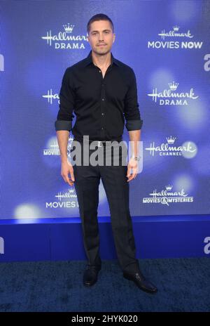Eric Winter arrive au canal Hallmark et Hallmark Movies & Mystères été 2019 TCA à la résidence privée le 26 juillet 2019 à Beverly Hills, CA. Banque D'Images