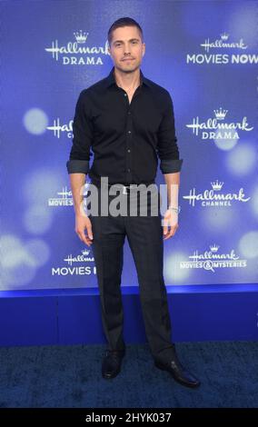 Eric Winter arrive au canal Hallmark et Hallmark Movies & Mystères été 2019 TCA à la résidence privée le 26 juillet 2019 à Beverly Hills, CA. Banque D'Images