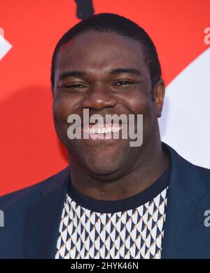 Sam Richardson à la première « Good Boy » de Los Angeles, au Regency Village Theatre Banque D'Images