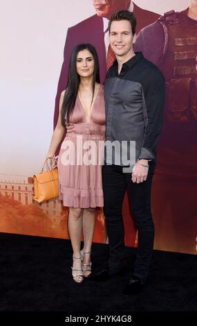 Ted McGrath lors de la première à Los Angeles de « Angel has Fallen » au Regency Village Theatre Banque D'Images