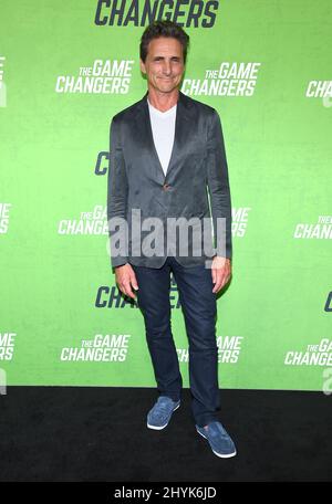 Lawrence Bender arrive à la première « The Game Changers » de Los Angeles au cinéma ArcLight le 04 septembre 2019 à Hollywood, en Californie. Banque D'Images