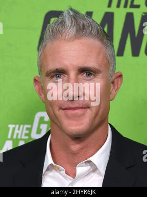 Chase Utley arrive à la première « The Game Changers » de Los Angeles au cinéma ArcLight le 04 septembre 2019 à Hollywood, Californie. Banque D'Images