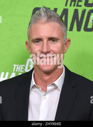 Chase Utley arrive à la première « The Game Changers » de Los Angeles au cinéma ArcLight le 04 septembre 2019 à Hollywood, Californie. Banque D'Images