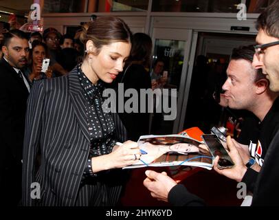 Jessica Biel à la première de 'Limetown' lors du Festival international du film de Toronto 2019 qui s'est tenu à la visionneuse TIFF Bell le 6 septembre 2019 à Toronto Banque D'Images