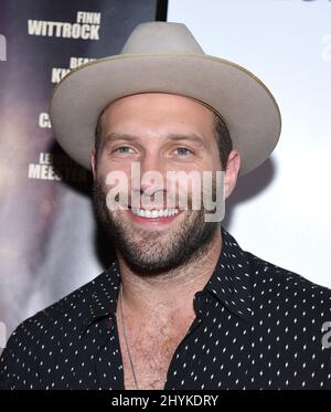 Jai Courtney arrive au cinéma de Los Angeles le 24 septembre 2019 à Hollywood, en Californie. Banque D'Images