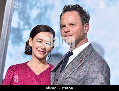 Noah Hawley arrive à la Prémire de Los Angeles au théâtre Zanuck le 25 septembre 2019 à Los Angeles, en Californie. Banque D'Images