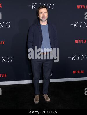 David Michod assistant à la première aide de 'The King' New York au SVA Theatre le 1 octobre 2019 à New York. Banque D'Images