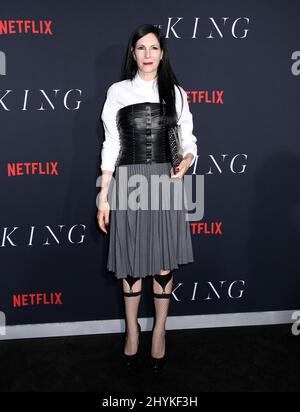 Jill Kargman assistait à l'aide de la première création de « The King » à New York au SVA Theatre le 1 octobre 2019 à New York. Banque D'Images