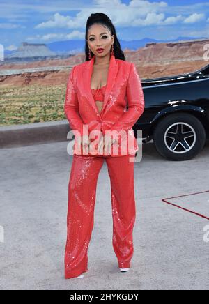 Alison Law à la première de "El Camino: A Breaking Bad Movie" de Netflix, tenue au Regency Village le 7 octobre 2019 à Westwood, USA. Banque D'Images