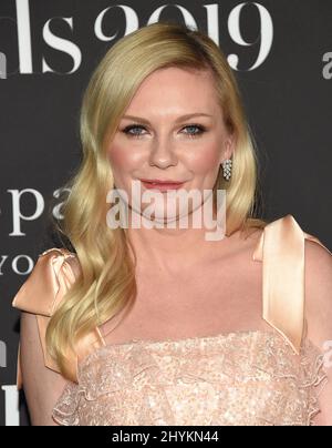 Kirsten Dunst lors des InStyle Awards 5th qui se tiennent au Getty Center le 21 octobre 2019 à Los Angeles, CA. Banque D'Images