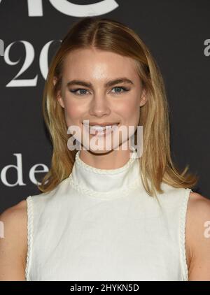 Lucy Fry aux InStyle Awards 5th qui se tiennent au Getty Center le 21 octobre 2019 à Los Angeles, en Californie. Banque D'Images