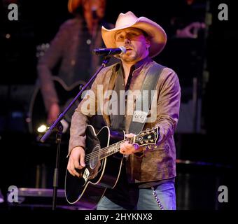 Jason Aldean assiste à la cérémonie et au concert d'induction du Temple de la renommée des musiciens 2019 qui se tiennent au Schermerhorn Symphony Centre de Nashville, Tennessee. Banque D'Images