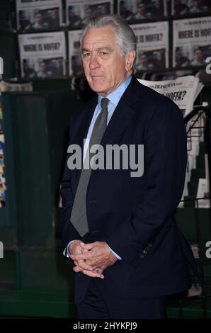 Robert de Niro assiste à la première de l'Irishman de Netflix, à Los Angeles, en Californie Banque D'Images