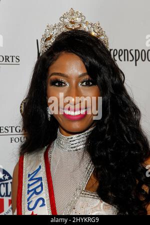 Natalie Winslow (Mrs America) à Victoria's Voice, une soirée pour sauver des vies présentée par la Victoria Siegel Foundation et Greenspoon Marder LLP qui se sont tenues au Westgate Las Vegas Resort & Casino le 25 octobre 2019 à Las Vegas. Banque D'Images