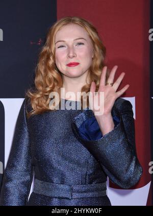 Molly Quinn à la première américaine de Stephen King's 'Doctor Sleep' tenue au Regency Village Theatre le 29 octobre 2019 à Westwood, Banque D'Images