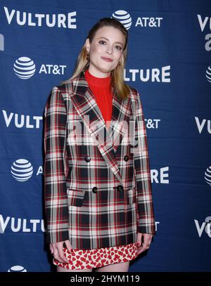 Gillian Jacobs au Vulture Festival Los Angeles 2019 qui s'est tenu à l'hôtel Hollywood Roosevelt le 10 novembre 2019 à Hollywood, CA. Banque D'Images