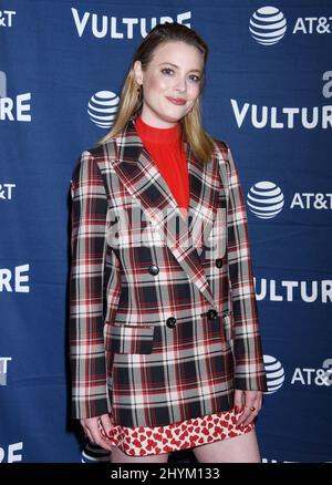 Gillian Jacobs au Vulture Festival Los Angeles 2019 qui s'est tenu à l'hôtel Hollywood Roosevelt le 10 novembre 2019 à Hollywood, CA. Banque D'Images