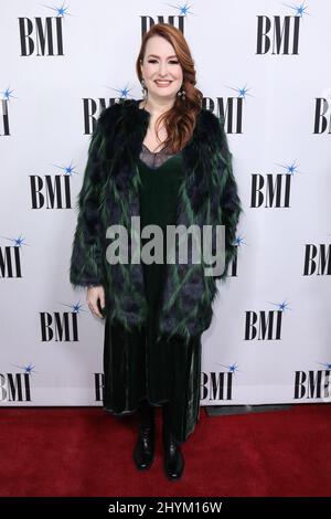 Hilary Williams au BMI Country Awards 2019 qui s'est tenu au siège de l'IMC le 12 novembre 2019 à Nashville, TN. Banque D'Images