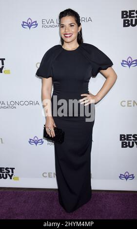 America Ferrera au Gala 2019 de la Fondation Eva Longoria tenu à l'hôtel four Seasons le 15 novembre 2019 à Los Angeles, en Californie. Banque D'Images