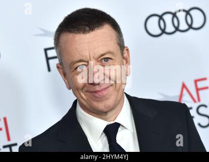 Peter Morgan au Gala « The Crown » et hommage à Peter Morgan lors du festival AFI qui s'est tenu au TCL Chinese Theatre le 16 novembre 2019 à Hollywood, aux États-Unis. Banque D'Images