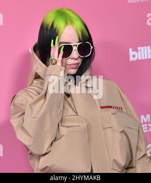 Billie Eilish participe à l'événement femmes en musique de Billboard 2019 à Hollywood, Etats-Unis, le jeudi 13 décembre 2019. Banque D'Images