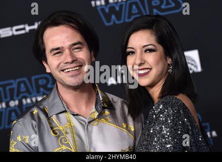Daniel Logan participant à la première mondiale de Star Wars: L'ascension de Skywalker à Los Angeles Banque D'Images