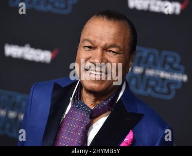 Billy Dee Williams assister à la première mondiale de Star Wars: L'ascension de Skywalker à Los Angeles Banque D'Images