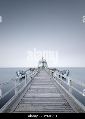 Cloche de plongée à Sellin, Île de Ruegen, Mecklembourg-Poméranie occidentale, Allemagne Banque D'Images