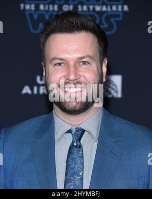 Taran Killam participe à la première mondiale de Star Wars: L'ascension de Skywalker à Los Angeles Banque D'Images