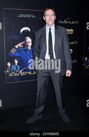 Hugh Laurie à la première « Avenue 5 » d'HBO à Los Angeles, tenue à Avalon Hollywood Banque D'Images