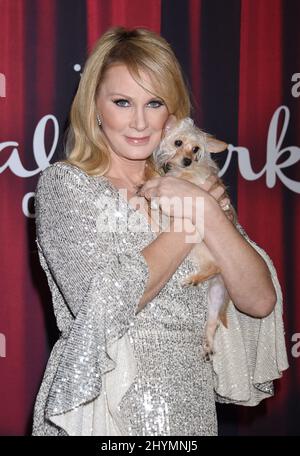 Sandra Lee et Lizzy au '2020 American Rescue Dog Show' qui s'est tenu à Barker Hanger le 19 janvier 2020 à Santa Monica, CA. Banque D'Images