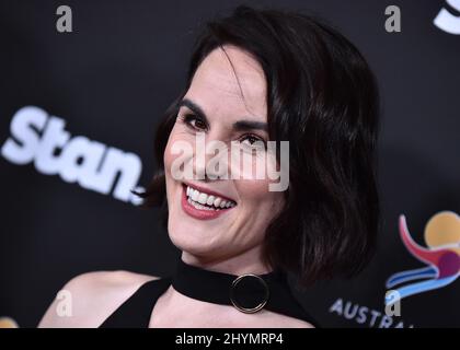 Michelle Dockery arrivée au G'day USA 2020 à l'hôtel Beverly Wilshire le 25 janvier 2020 à Beverly Hills, CA. Banque D'Images
